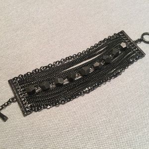 Kenneth Cole Gunmetal Bracelet